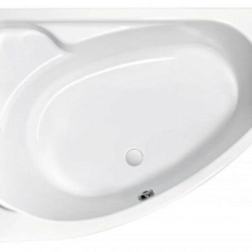 Ванна акриловая асимметричная Cersanit Kaliope 170×110 правая WA-KALIOPE*170-R + ноги тип 6